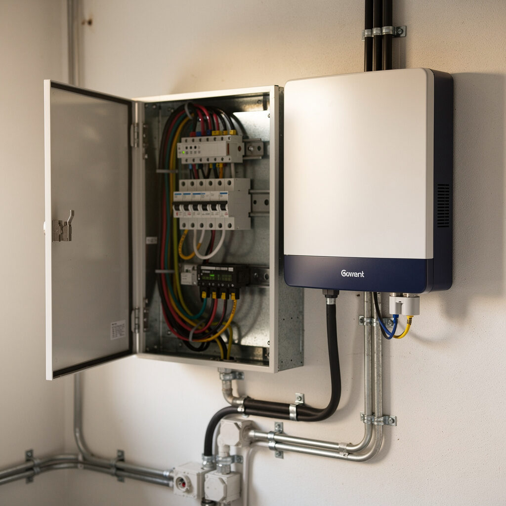 Integration Solaranlage in Hauselektrik – Bechtold Solar-Technik GmbH